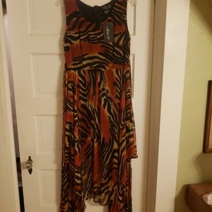 NWT Animal print dress